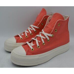 Converse Women 7 Chuck Taylor All Star Lift Platform High Top Watermelon Sneaker